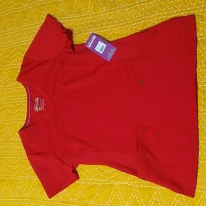 Purple label scrub top